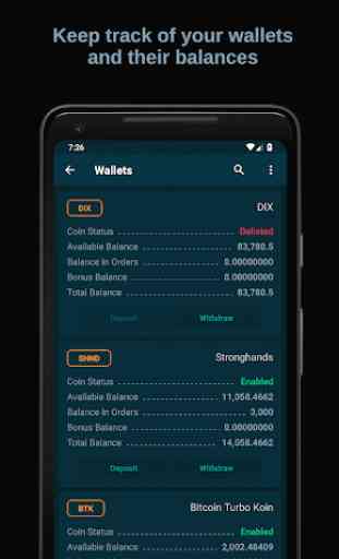 STEX Exchange - Cryptocurrency Trading App 4