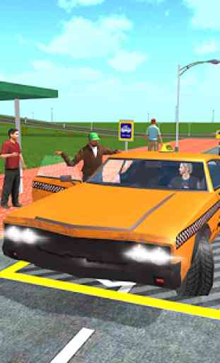 Taxi Driver Game - Offroad Taxi Driving Sim 3