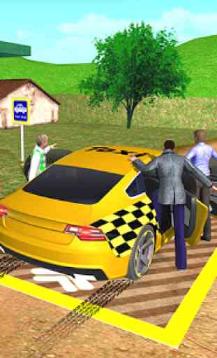 Taxi Driver Game - Offroad Taxi Driving Sim 4