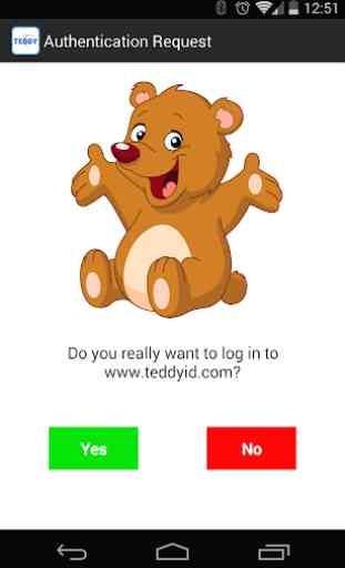 Teddy ID Password-Free Login 1