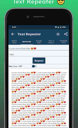 Text Style Generator - Text Repeater, Fancy Text 2