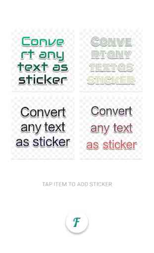 TextSticker - Create text sticker with color font 3