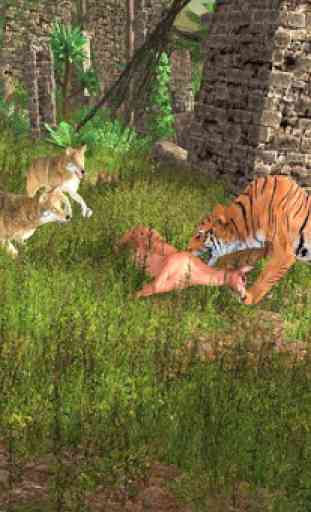tigre selvaggia vs gorilla bigfoot 3