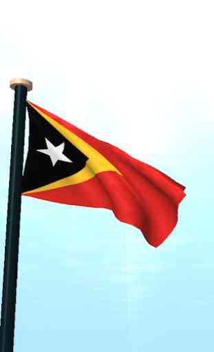 Timor Est Bandiera 3D Gratis 2