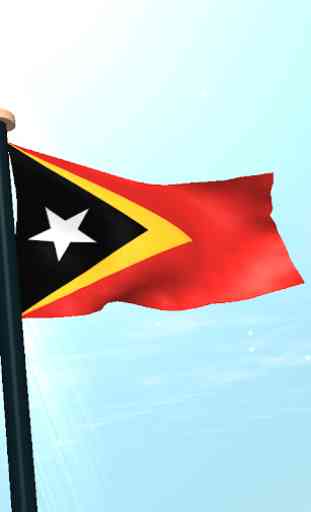 Timor Est Bandiera 3D Gratis 4