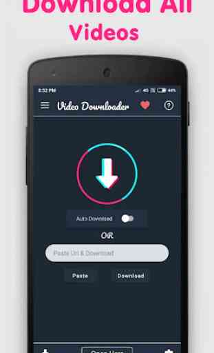 Video Downloader for Tik Tok - Watch without WIFI 1