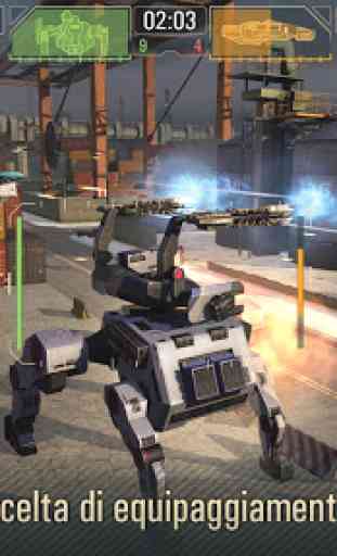 WWR: La Guerra da Robot 3D 4
