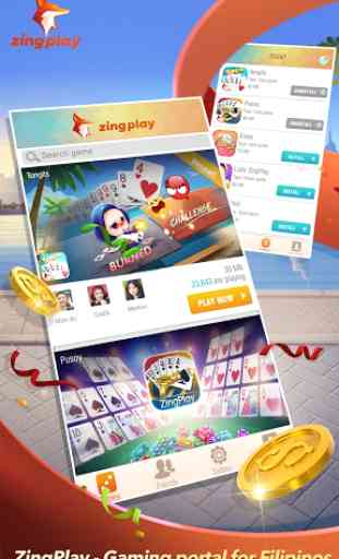 ZingPlay Portal - Games Center - Tongits - Pusoy 1