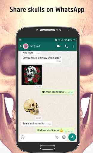 Adesivi Cranio Per Chat - WAStickerApps Gratis 2