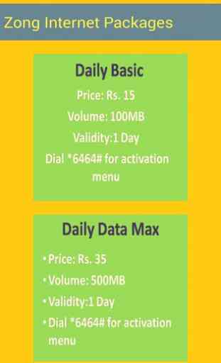 All Network Internet Packages 2019 4