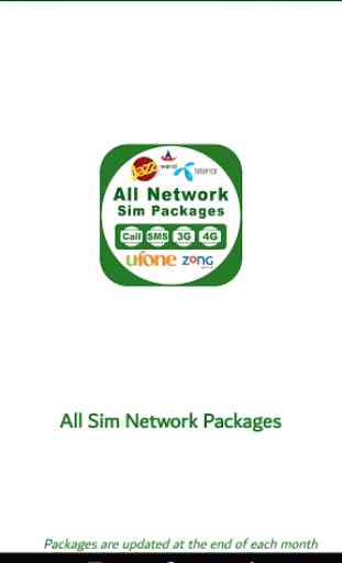 All Network Packages 2020 1