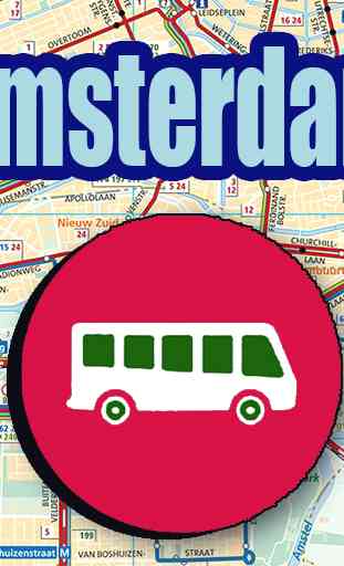 Amsterdam Bus Map Offline 1
