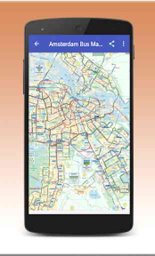 Amsterdam Bus Map Offline 4