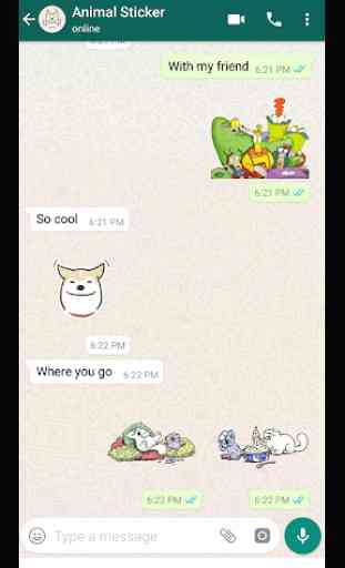 Animal Stickers for WhatsApp 4