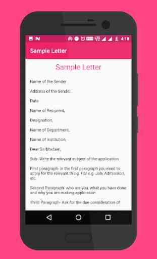Application Letters 1