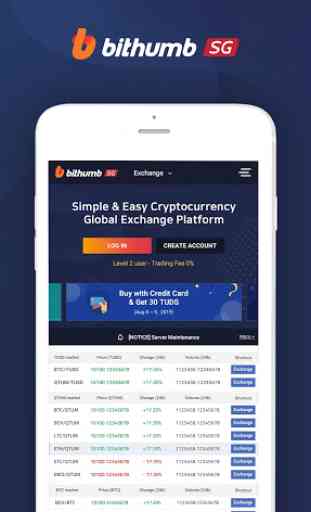 Bithumb Singapore - Global Cryptocurrency Exchange 3