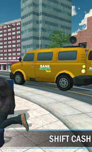 Cash Cash Security Van Sim: giochi Cash Transit AT 1