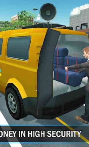 Cash Cash Security Van Sim: giochi Cash Transit AT 4