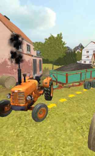 Classic Tractor 3D: Sand Transport 1