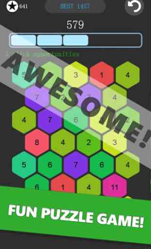 Click Hexagon -Fun puzzle game 2
