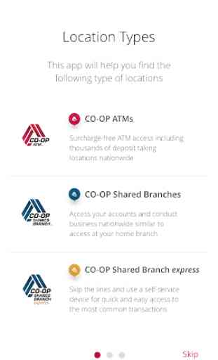 CO-OP ATM / Shared Branch Locator 1