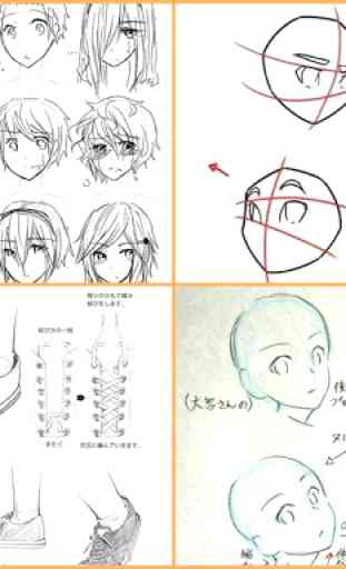 Disegnare Anime passo per passo 4