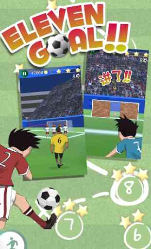 Eleven Goal - Calcio 3D di rigore gioco sparatorie 1