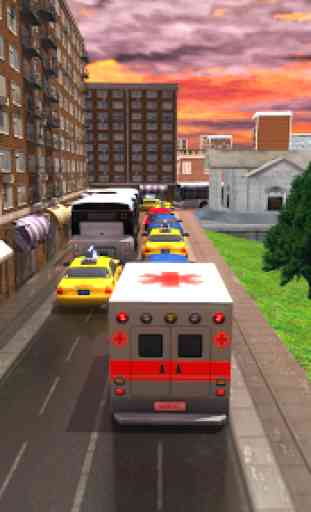 Emergency Ambulance Rescue Driver: Simulator 3D 3