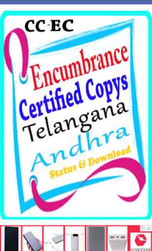 Encumbrance Certificate EC - CC Copy Status TS-AP 2