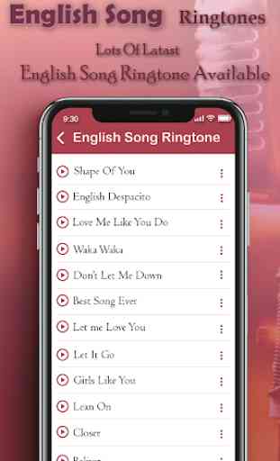 English Song Ringtone 2