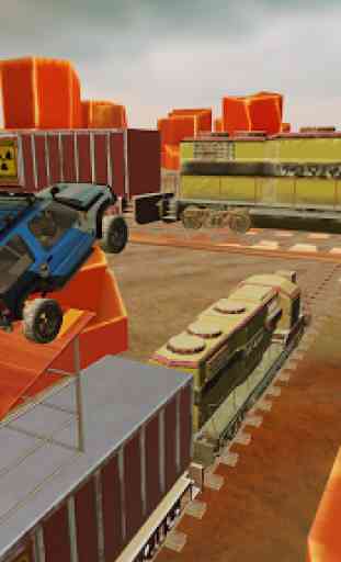 Extreme Monster Car Hot Wheels :Challenging Stunts 2