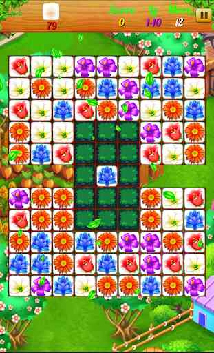 Flowers Sweet Connect – Match 3 Game 1