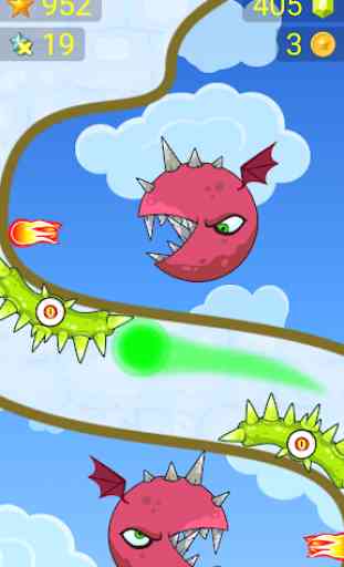 Follow the Line Monster Run: Finger Race 2D Deluxe 2
