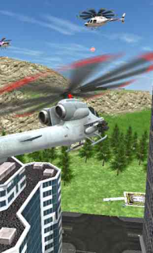 Free Helicopter Flying Simulator 4