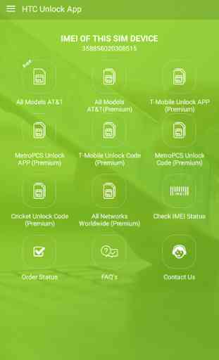 Free Unlock HTC Mobile SIM 1