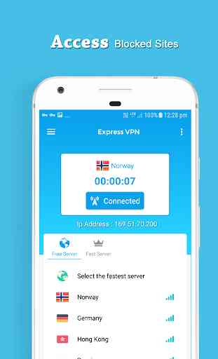 Free VPN - Fast, Secure and Unblock Proxy & Sites 3