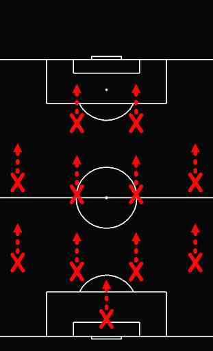 Fußball-Taktiktafel (Taktik-Board) für Trainer 3