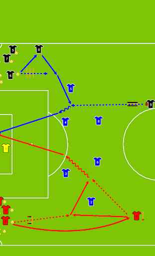 Fußball-Taktiktafel (Taktik-Board) für Trainer 4
