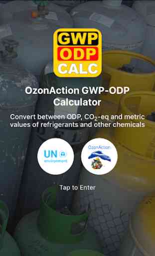 GWP-ODP Calculator 1
