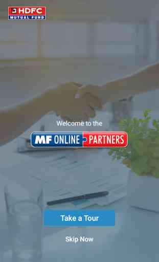 HDFC MFOnline Partners Mutual Fund Distributor App 1
