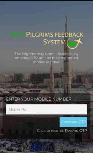 HGO Pilgrims Feedback System 2