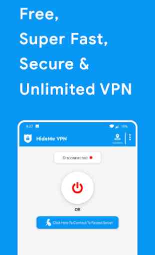 HideMe VPN -Free, Fast, safe & proxy VPN CLIENT 3
