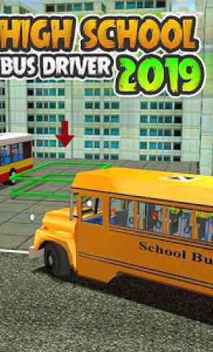 High School Bus Driver 2019: Gioco per bambini 2