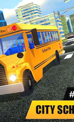 High School Bus Driver 2019: Gioco per bambini 3