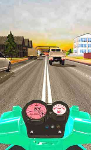 Highway Traffic Rider - 3D Bike Racing 1