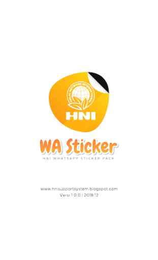 HNI WA Sticker 1