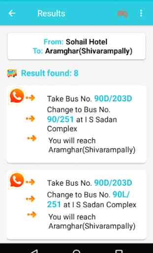Hyderabad Transport - (RTC Bus Route) 2