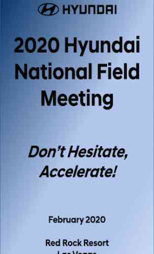 Hyundai National Field Meeting 1