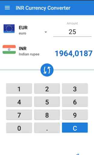 INR Indian Rupee Currency Converter 2