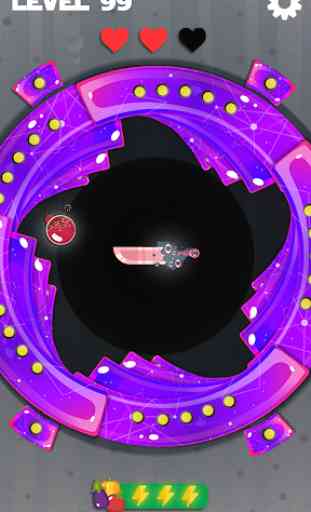 Knife Spin Free Fire - Hit the button & knock down 1
